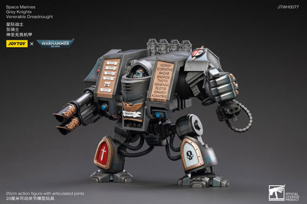 JOYTOY Warhammer 40k Action Figure Grey Knights Venerable Dreadnought