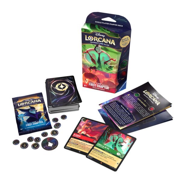 Disney Lorcana TCG: The First Chapter Starter Deck - Daring And Deception - Image 2
