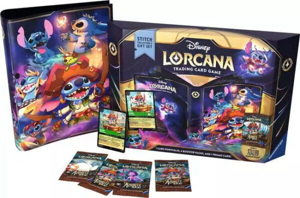 Disney Lorcana TCG: Azurite Sea Stitch Collector's Gift Set - Image 2