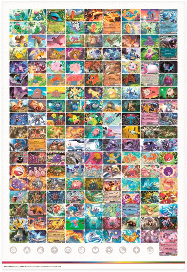 Pokemon TCG Scarlet & Violet 151 Poster Collection - Image 2