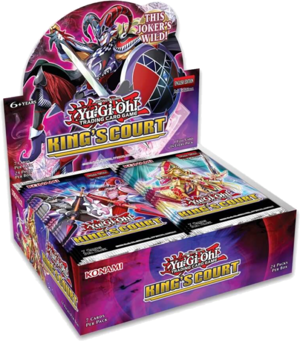 Yu-Gi-Oh! King's Court Booster Display