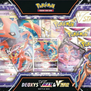 Pokemon TCG Deoxys / Zeraora VMAX & VSTAR Battle Box