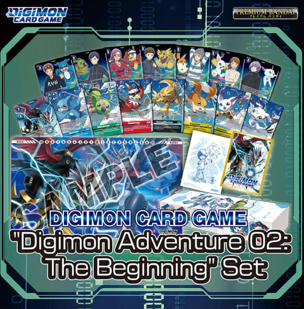 Digimon Card Game: Digimon Adventure 02 - The Beginning Set (PB-17) - Image 2