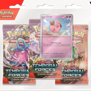 Pokemon TCG Scarlet & Violet 5 Temporal Forces 3-Pack Blister