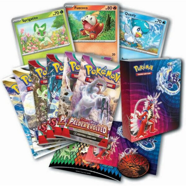 Pokemon TCG Sprigatito / Fuecoco / Quaxly Collector's Chest (2023) - Image 2