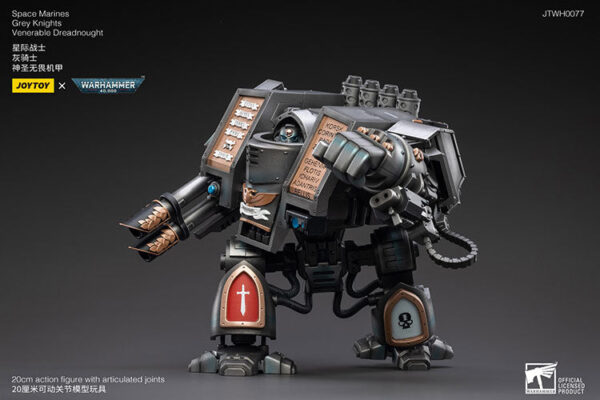 JOYTOY Warhammer 40k Action Figure Grey Knights Venerable Dreadnought - Image 3