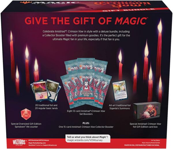 Magic: The Gathering Innistrad Crimson Vow Bundle Gift Edition - Image 2