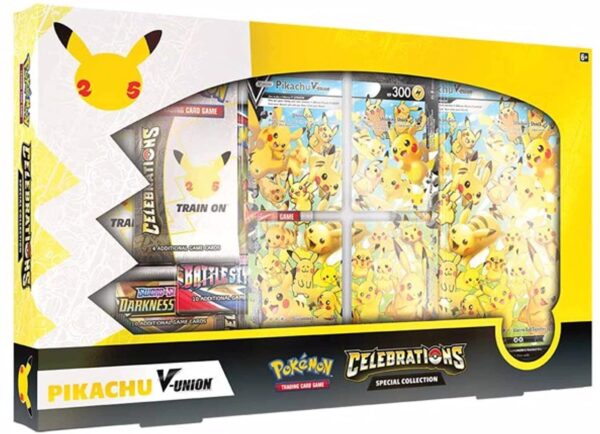 Pokemon TCG 25th Anniversary Celebrations Special Collection Pikachu V-Union