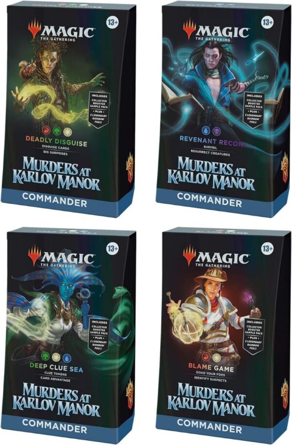 Magic: The Gathering  Murders at Karlov Manor Commander Deck