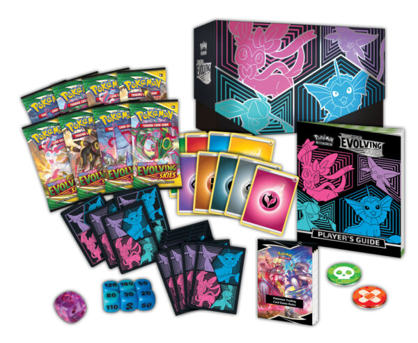 Pokemon TCG Sword & Shield 07 Evolving Skies Elite Trainer Box - Image 2