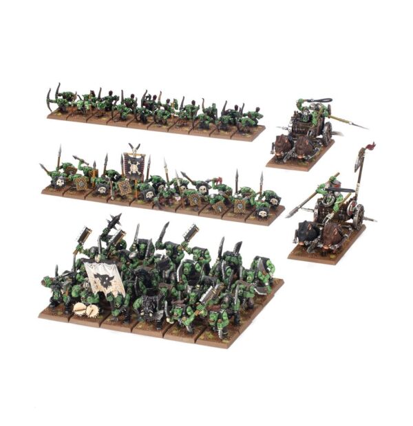 Warhammer The Old World Orc & Goblin Tribes Battalion - Image 2