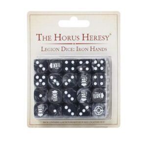 Warhammer Horus Heresy Legion Dice Iron Hands