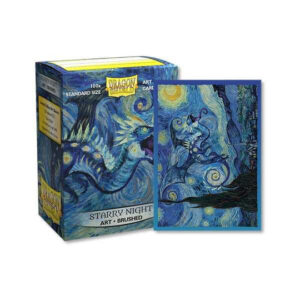 Dragon Shield Standard Size Brushed Art Sleeves - Starry Night (100)