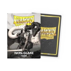 Dragon Shield Matte NonGlareSleeves Standard Size - Clear V2 (100)