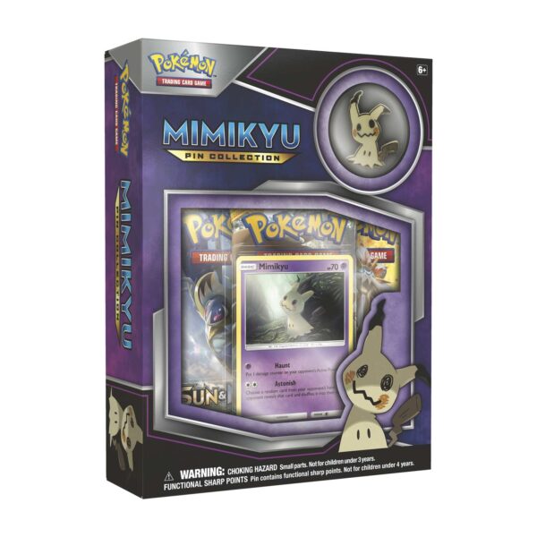 Pokemon TCG Mimikyu Pin Collection