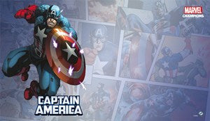 Marvel Champions Captain America Game Mat