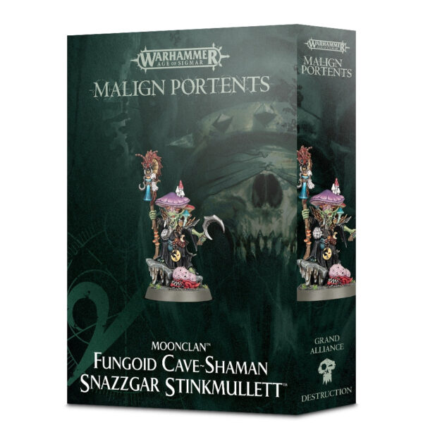 Gloomspite Gitz Moonclan Fungoid Cave-Shaman Snazzgar Stinkmullett