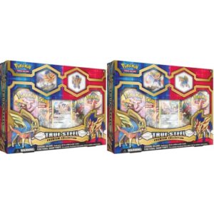 Pokemon TCG Zacian/Zamazenta True Steel Premium Figure & Pin Collection