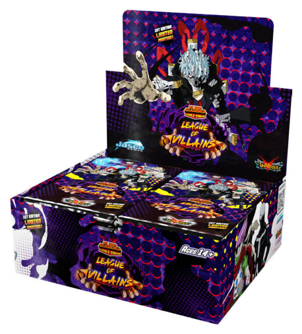 My Hero Academia Collectible Card Game: Series 4 - League of Villains Booster Box