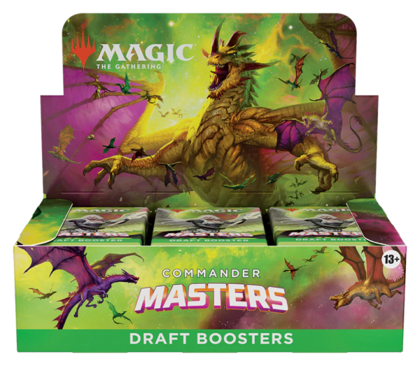 Magic: The Gathering Commander Masters Draft Booster Box