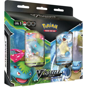 Pokemon TCG Venusaur V & Blastoise V Battle Deck