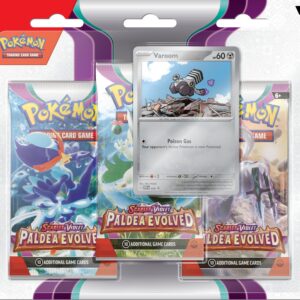 Pokemon TCG Scarlet & Violet 2 Paldea Evolved 3-Pack Booster