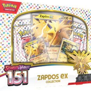 Pokemon TCG Scarlet & Violet 151 Zapdos ex Collection