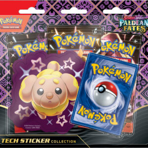 Pokemon TCG Scarlet & Violet Paldean Fates Tech Sticker Collection