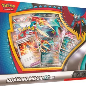 Pokemon TCG Roaring Moon ex / Iron Valiant ex Collection Box
