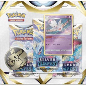 Pokemon TCG Sword & Shield 12 Silver Tempest 3 Pack Blister