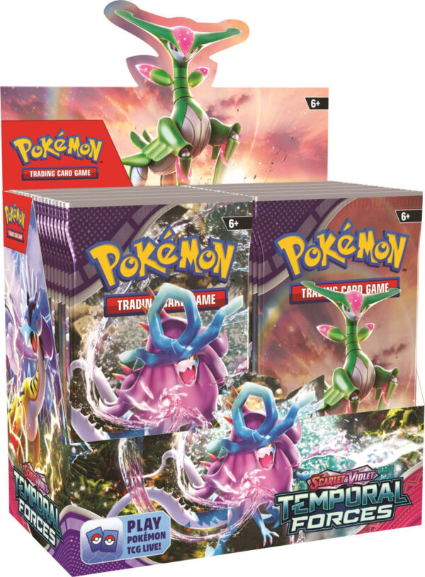 Pokemon TCG Scarlet & Violet 5 Temporal Forces Booster Box