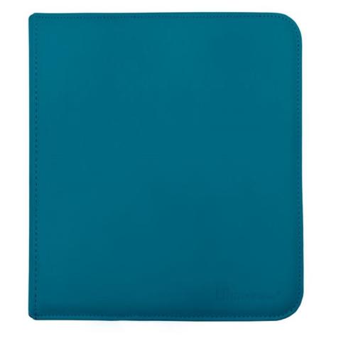 12 Pocket Zippered Pro-Binder Blue/Red/Light Blue/Yellow/Teal - Image 6