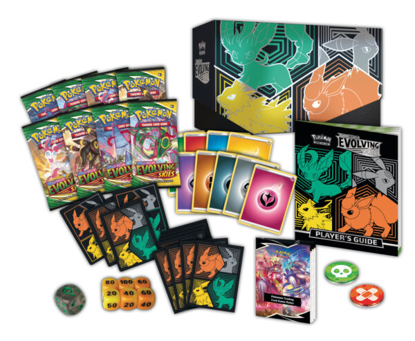 Pokemon TCG Sword & Shield 07 Evolving Skies Elite Trainer Box - Image 3