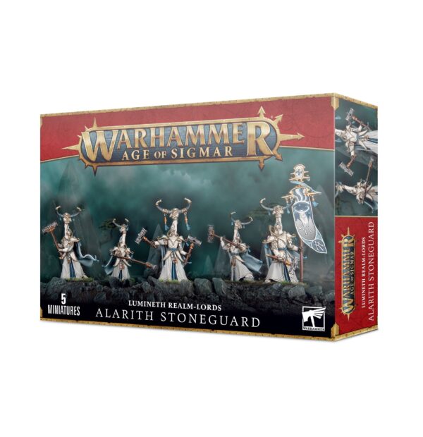 Lumineth Realm Lords Alarith Stoneguard