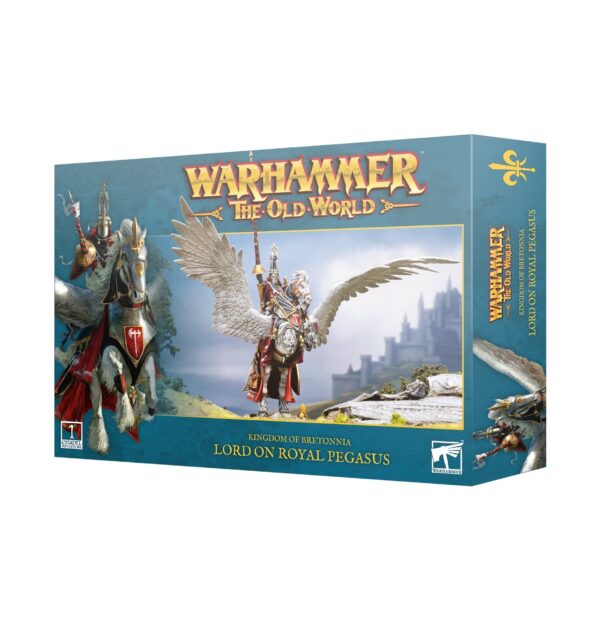 Warhammer The Old World Kingdom Of Bretonnia Lord On Royal Pegasus