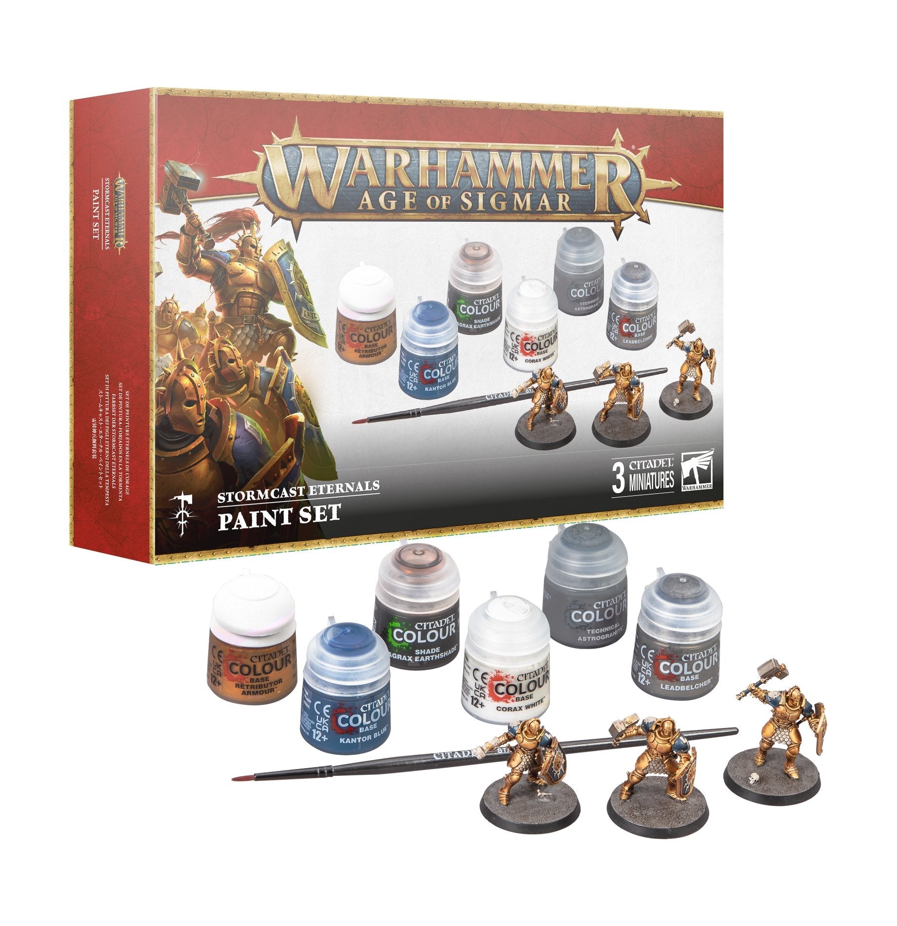 Age Of Sigmar Stormcast Eternals Paint Set
