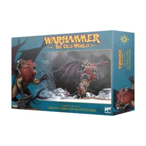Warhammer The Old World Warriors Of Chaos Lord On Manticore