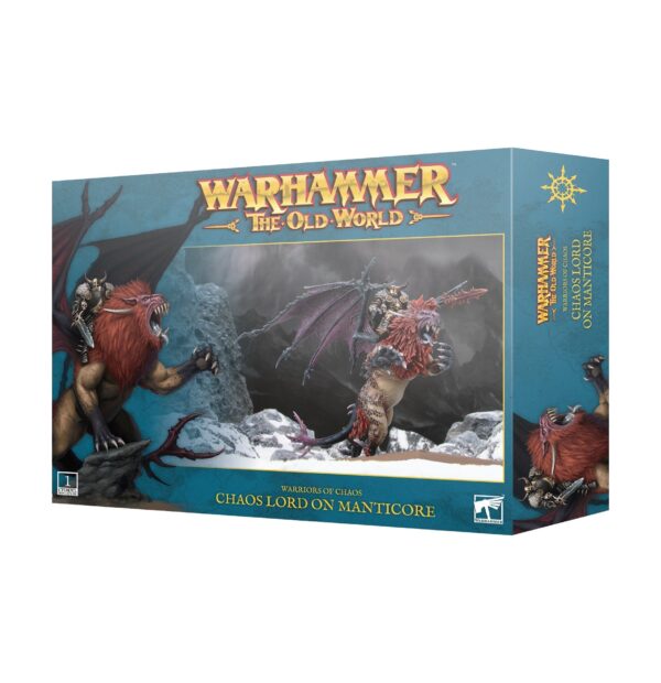 Warhammer The Old World Warriors Of Chaos Lord On Manticore