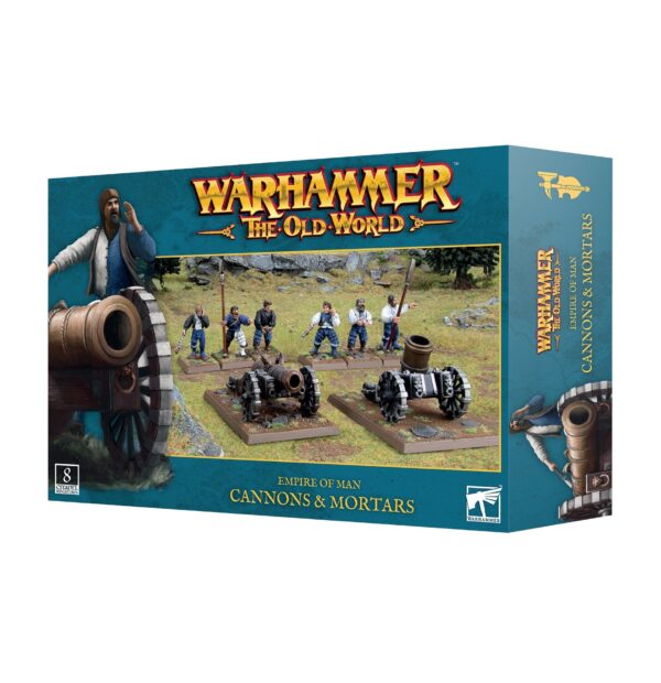 Warhammer The Old World Empire Of Man Cannons & Mortars
