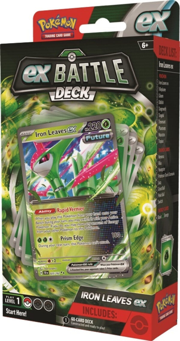 Pokemon TCG ex Battle Tapu Koko ex / Iron Leaves ex - Image 3