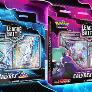 Pokemon TCG Shadow Rider Calyrex VMAX / Ice Rider Calyrex VMAX League Battle Deck