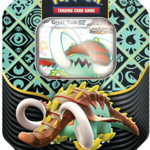 Pokemon TCG Scarlet & Violet Paldean Fates Tin Great Tusk/Iron Treads/Charizard
