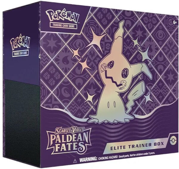 Pokemon TCG Scarlet & Violet Paldean Fates Elite Trainer Box
