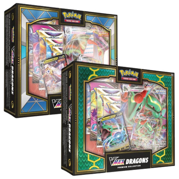 Pokémon TCG VMAX Dragons Premium Collection - Rayquaza/Duraludon