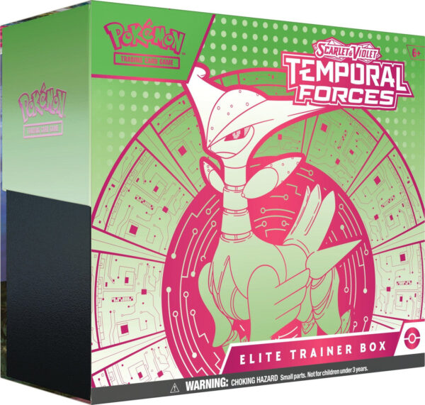 Pokemon TCG Scarlet & Violet 5 Temporal Forces Elite Trainer Box - Image 3