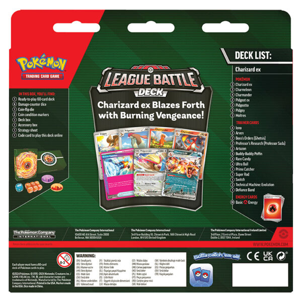 Pokemon TCG League Battle Deck Charizard ex - Image 2