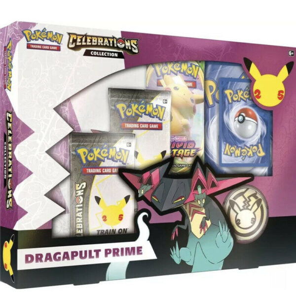 Pokemon TCG 25th Anniversary Celebrations Collection Dragapult Prime