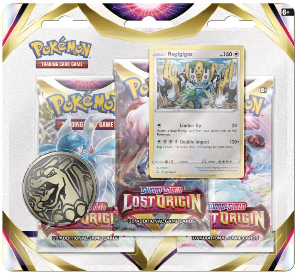 Pokemon TCG Sword & Shield 11 Lost Origin 3-Pack Booster - Image 3