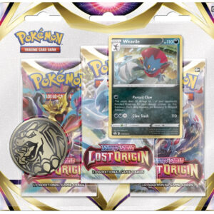 Pokemon TCG Sword & Shield 11 Lost Origin 3-Pack Booster