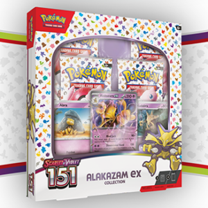 Pokemon TCG Scarlet & Violet 151 Alakazam ex Collection
